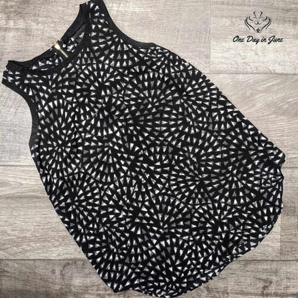Mossimo Zip Back Sleeveless Tank Top Size XS